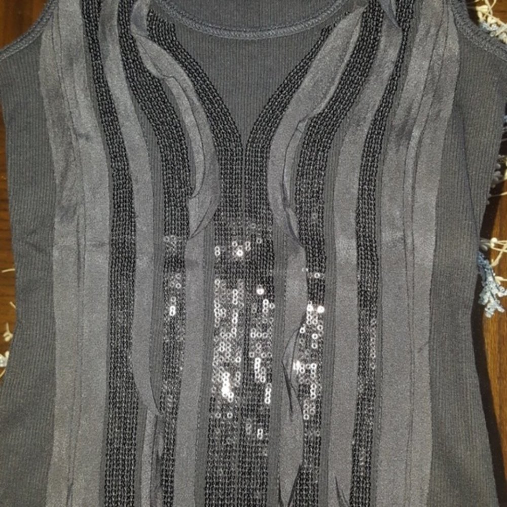 Express Black Tank Top - Picture 3 of 4